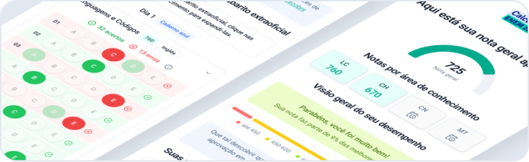 Calculadora ENEM 2025 | Calcule sua nota TRI